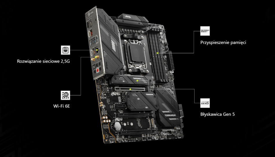 Msi Mag X670e Tomahawk Wifi Lacznosc