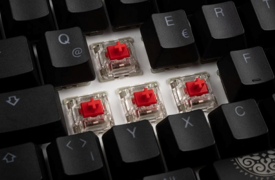 Ducky Shine 7 Mx Red Rgb Czarna Przelaczniki