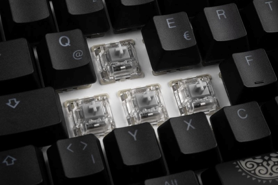 Ducky Shine 7 Mx Speed Silver Rgb Czarna Przelaczniki
