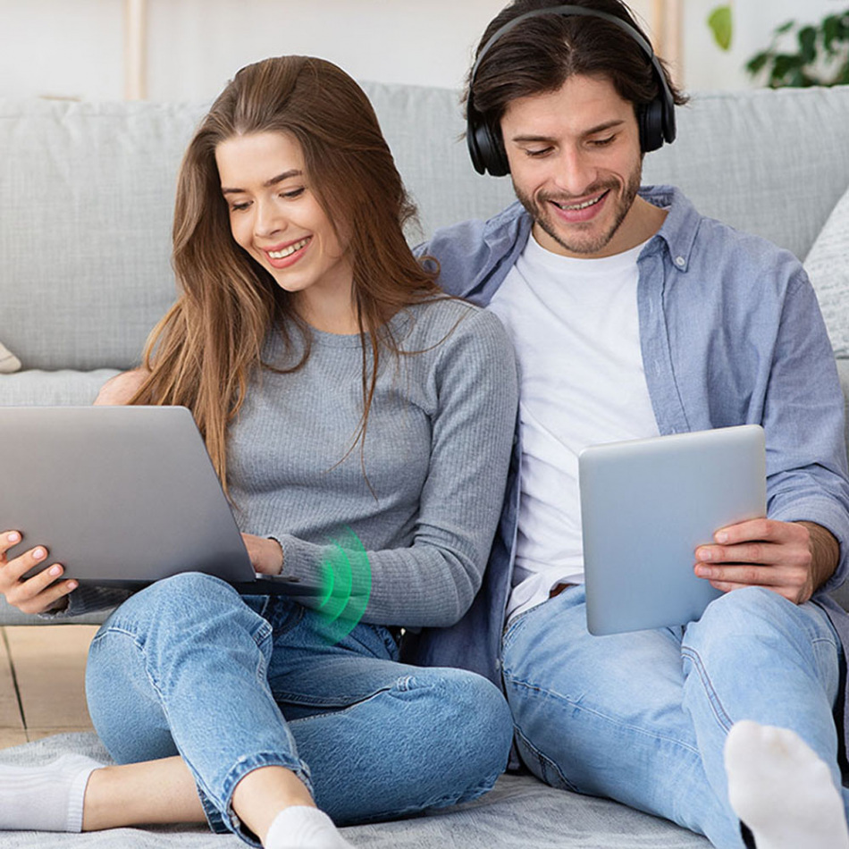 Pol Pl Ugreen Dwuzakresowy Adapter Zewnetrzna Karta Sieciowa Usb Wifi 11ac Ac650 Czarny Cm448 79956