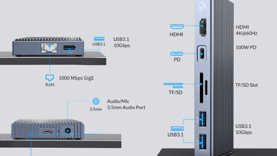 Orico Cdh 9n Gy Bp 7