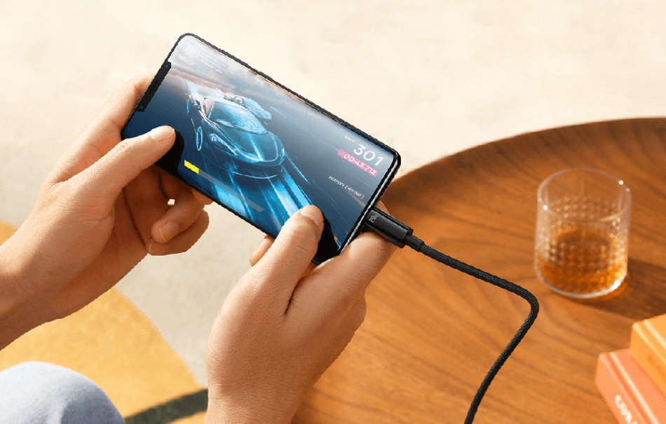 Usb C Do Usb C Baseus Tungsten Gold 240w 1m Czarny 2