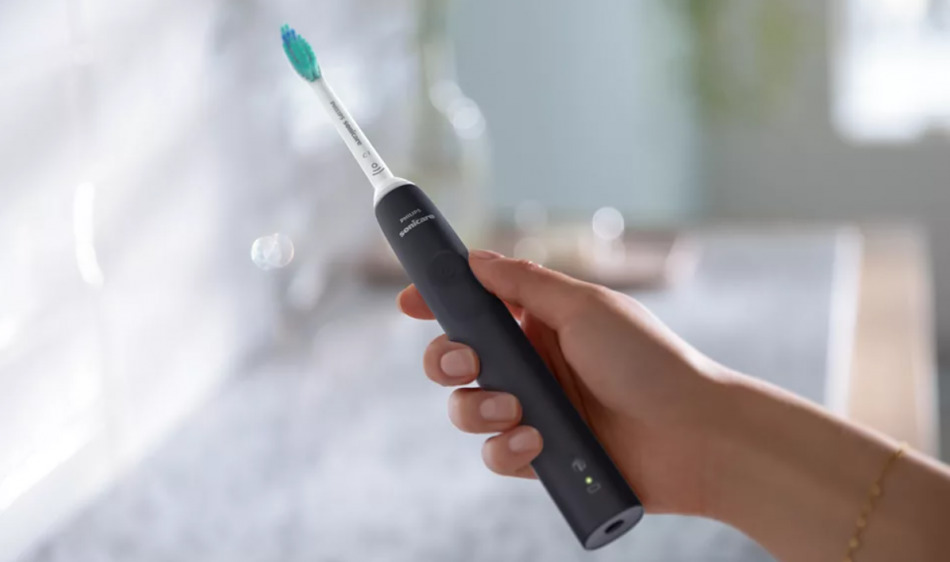 Philips Sonicare 3100 Czarny Roz 6