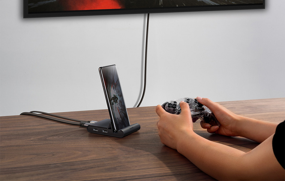 Baseus Mate Docking Pro Czarna