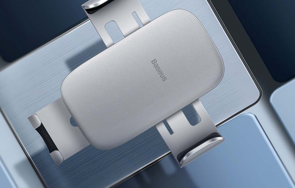 Pol Pl Uchwyt Samochodowy Do Kratki Baseus Metal Age Ii Srebrny 23610 2 1