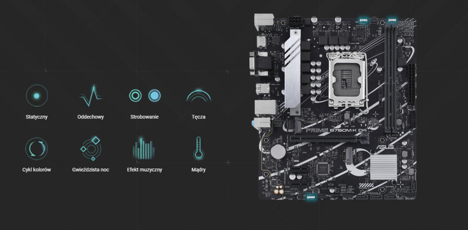 Prime B760m K D4 Aura