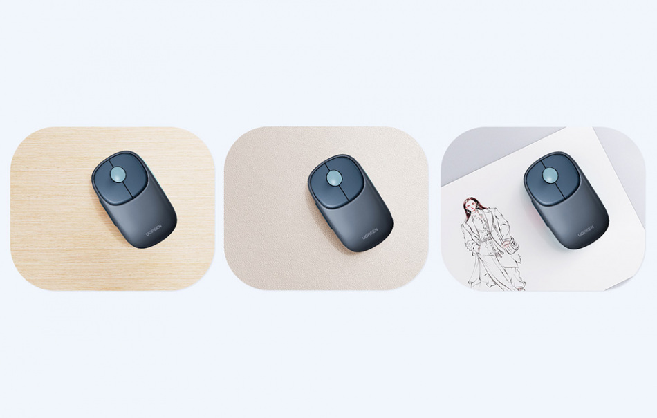 Pol Pl Myszka Bezprzewodowa Ugreen Fun Mu102 2 4g Bt Niebieska 34441 2x