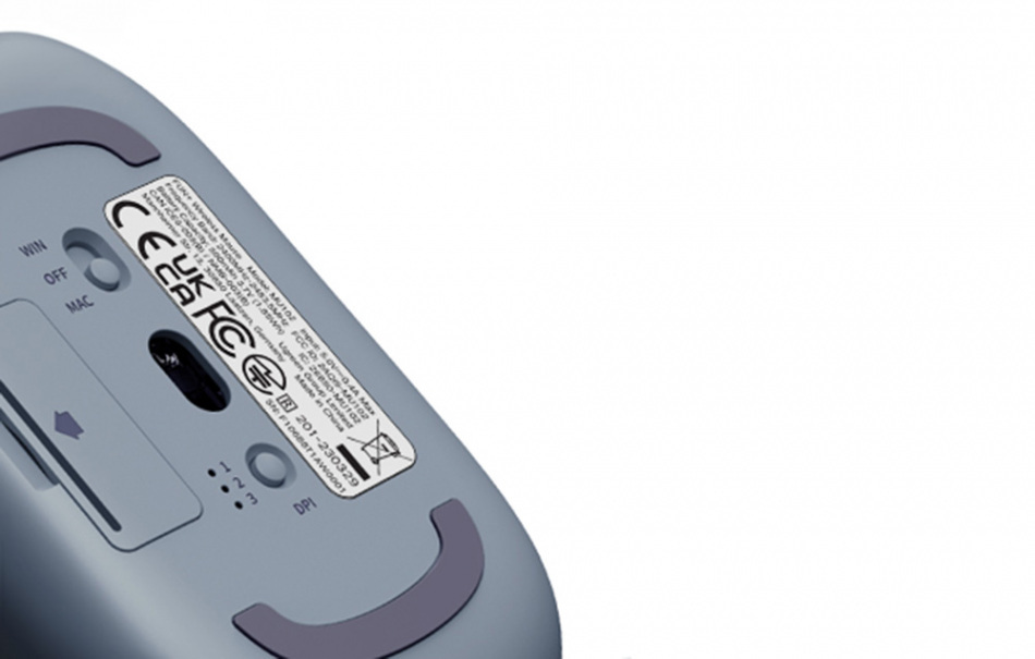 Pol Pl Myszka Bezprzewodowa Ugreen Fun Mu102 2 4g Bt Niebieska 34441 4x