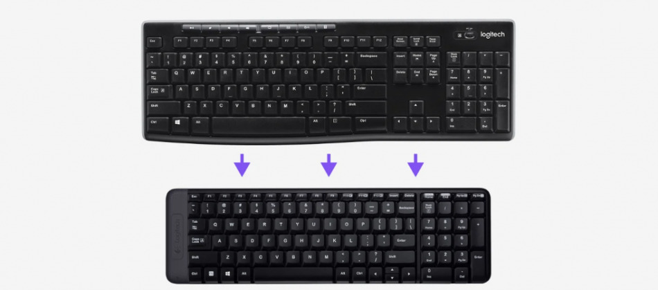 Logitech 920 003168 Zestaw Mk220 Mniejsza