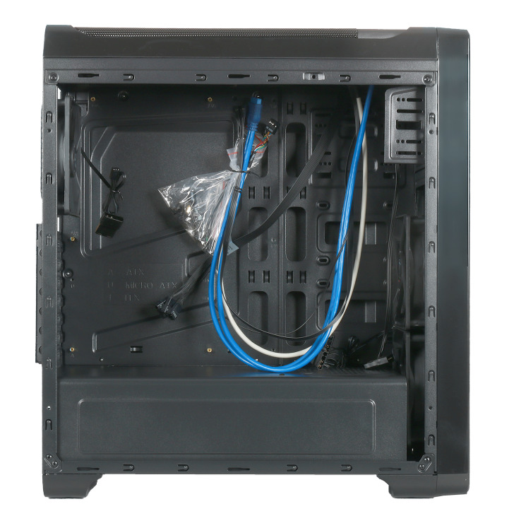 Obudowa Komputerowa Cyclone Rage R75 Bok Otwarty