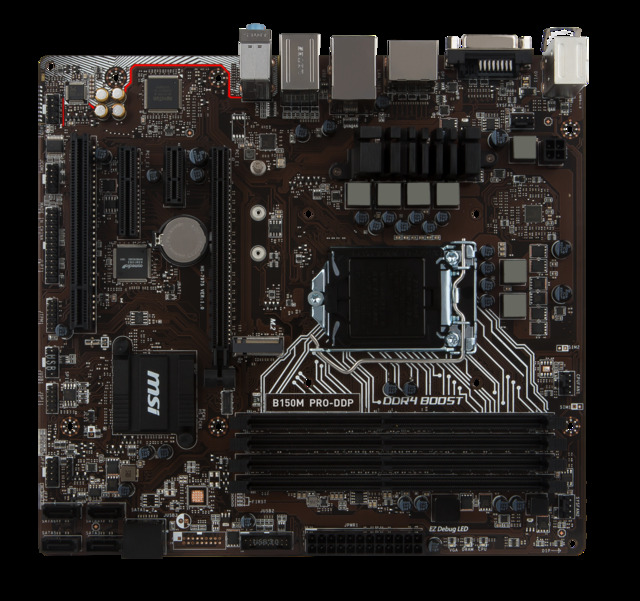Msi B150m Pro Ddp Product Pictures 3d1