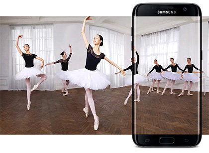 S7edge Aparat Motion Panorama