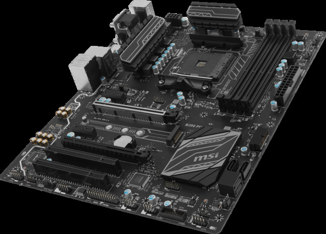 Msi B350 Pc Mate Product Pictures 3d1