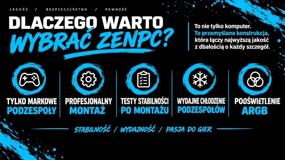 Dlaczego warto wybrać ZENPC?